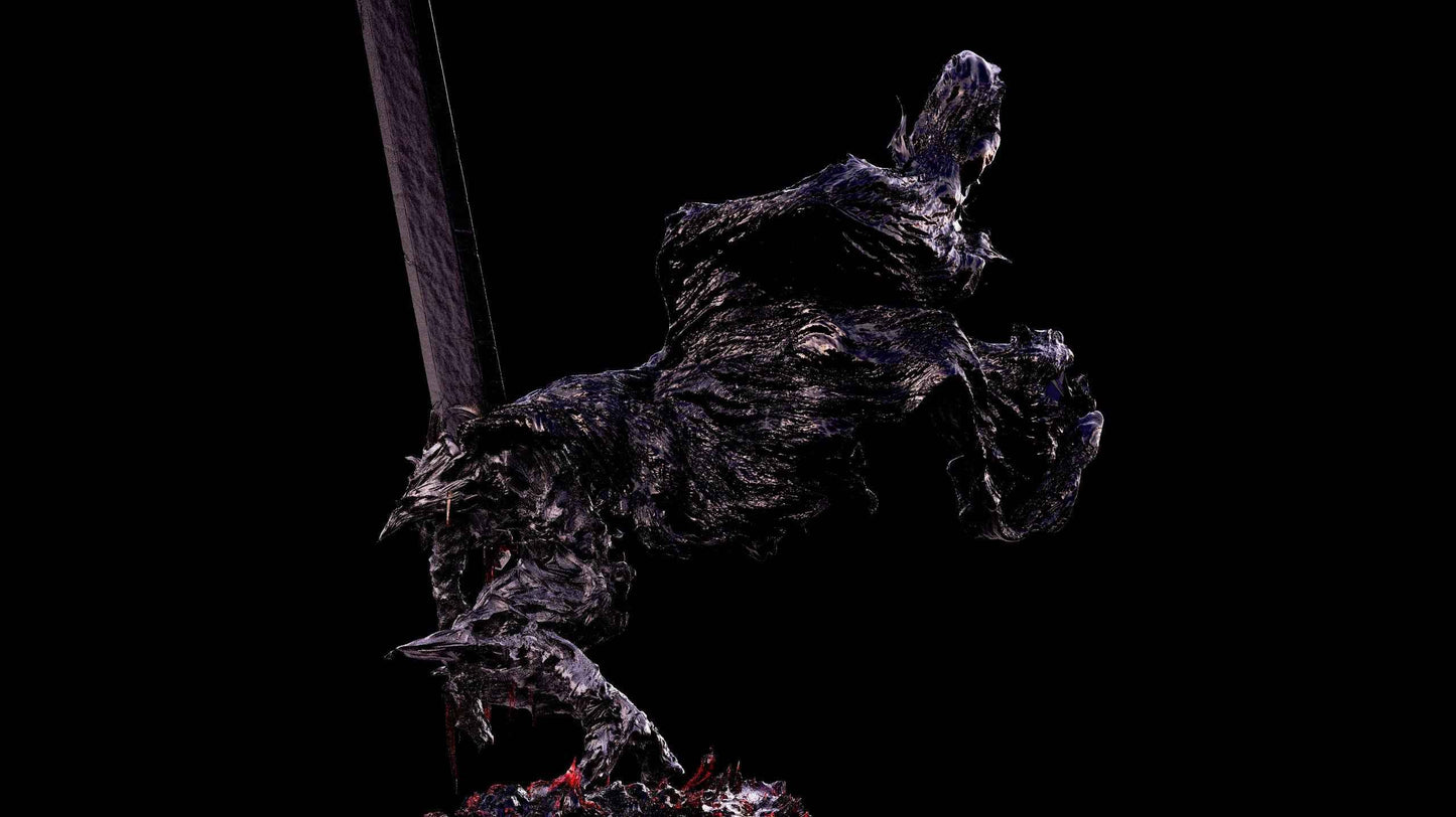 Berserk Iron Curtain Studio Guts Berserker Armor Resin Statue