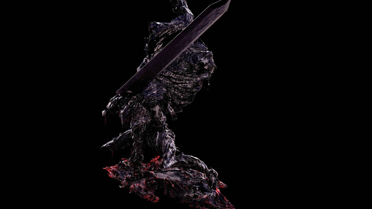 Berserk Iron Curtain Studio Guts Berserker Armor Resin Statue