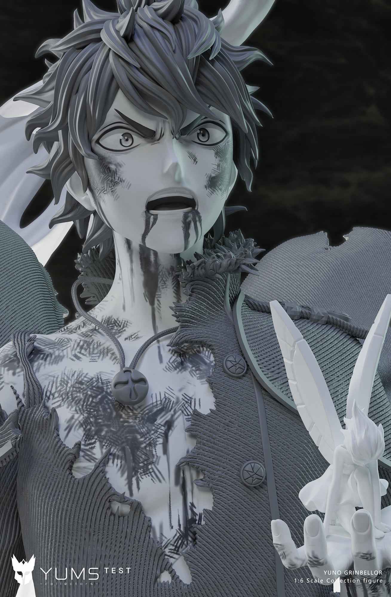Black Clover YUMS-Collectors Studio Spade Prince Yuno Awakening Form Resin Statue