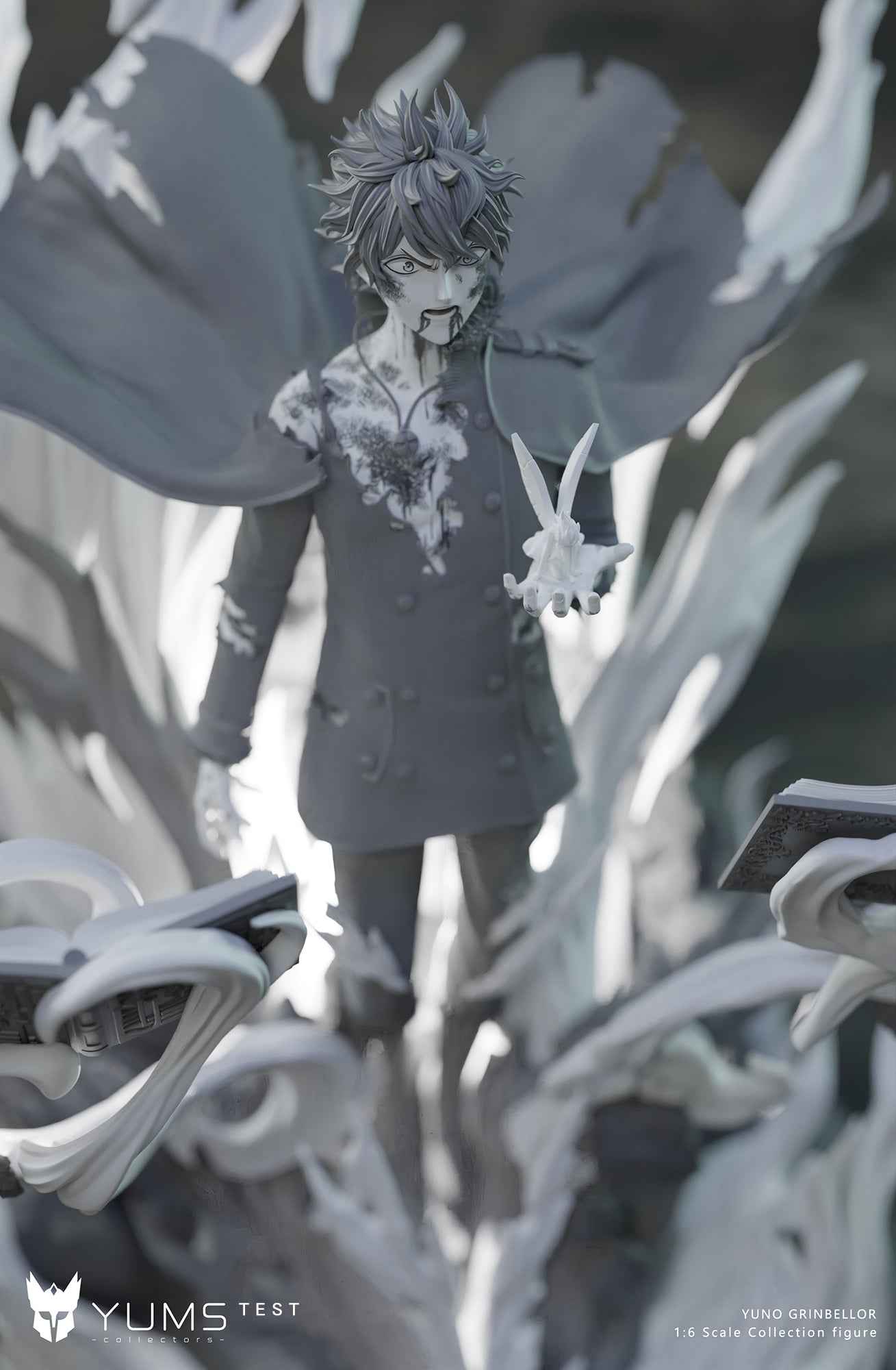 Black Clover YUMS-Collectors Studio Spade Prince Yuno Awakening Form Resin Statue