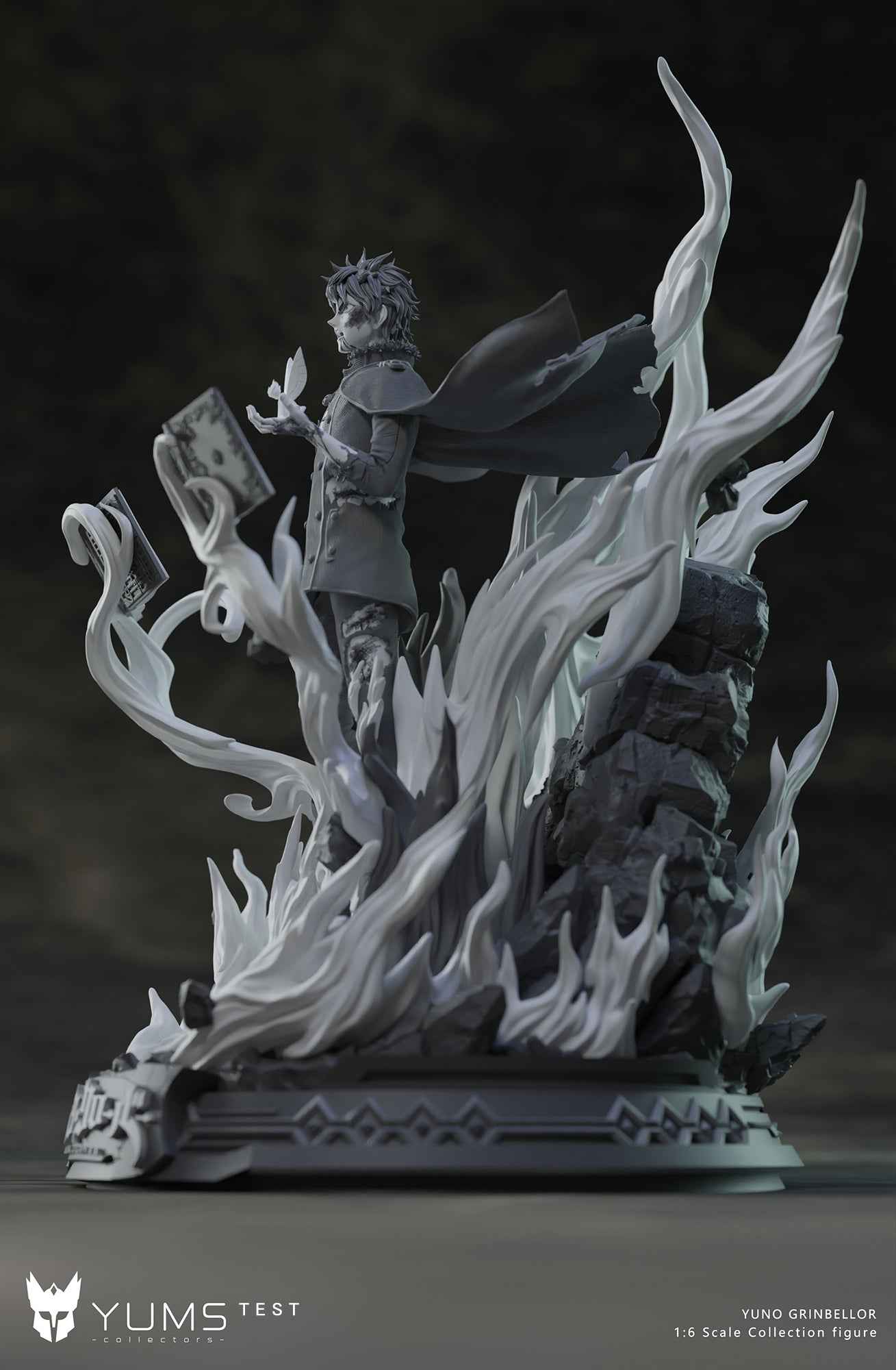 Black Clover YUMS-Collectors Studio Spade Prince Yuno Awakening Form Resin Statue