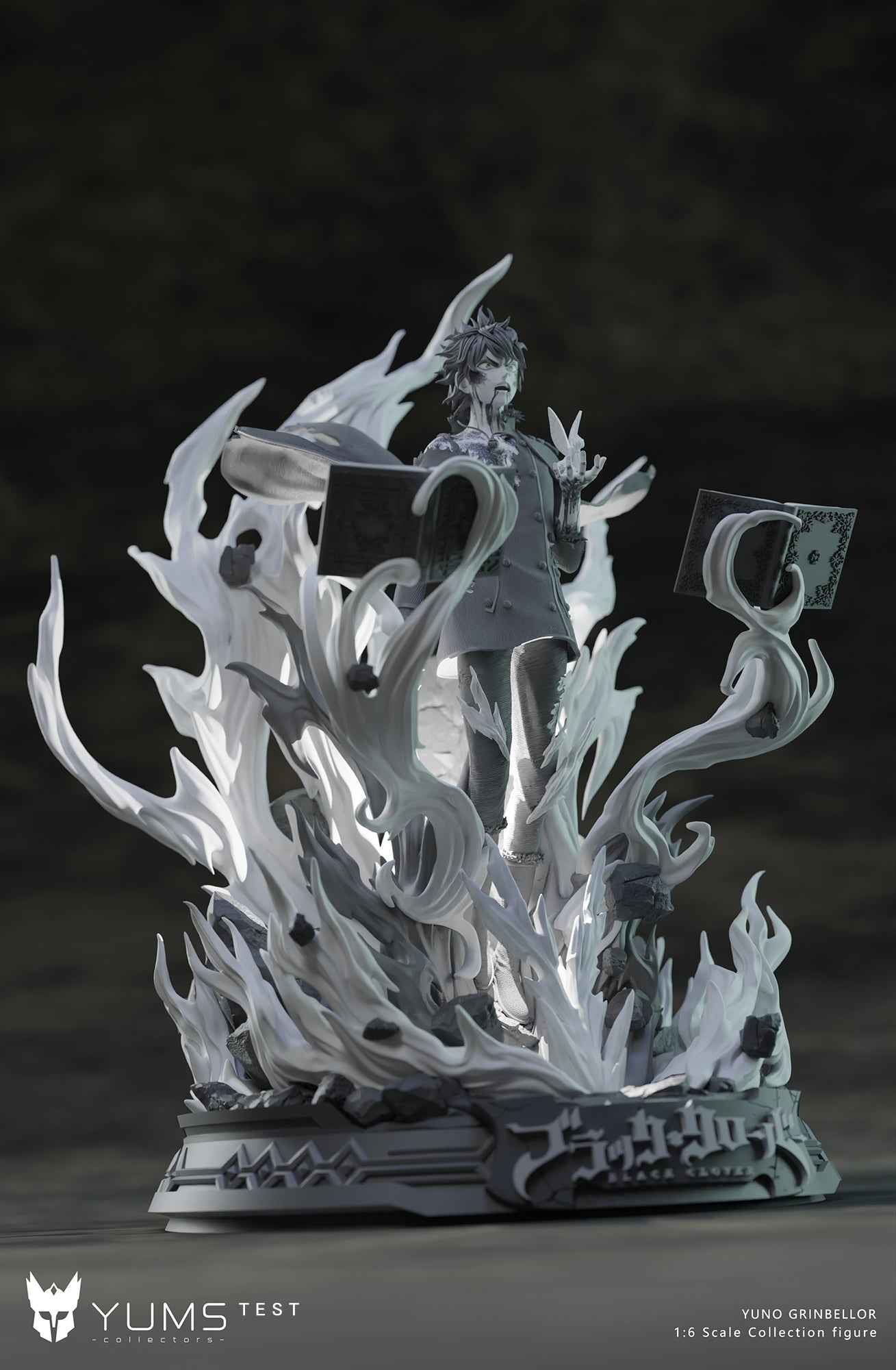 Black Clover YUMS-Collectors Studio Spade Prince Yuno Awakening Form Resin Statue