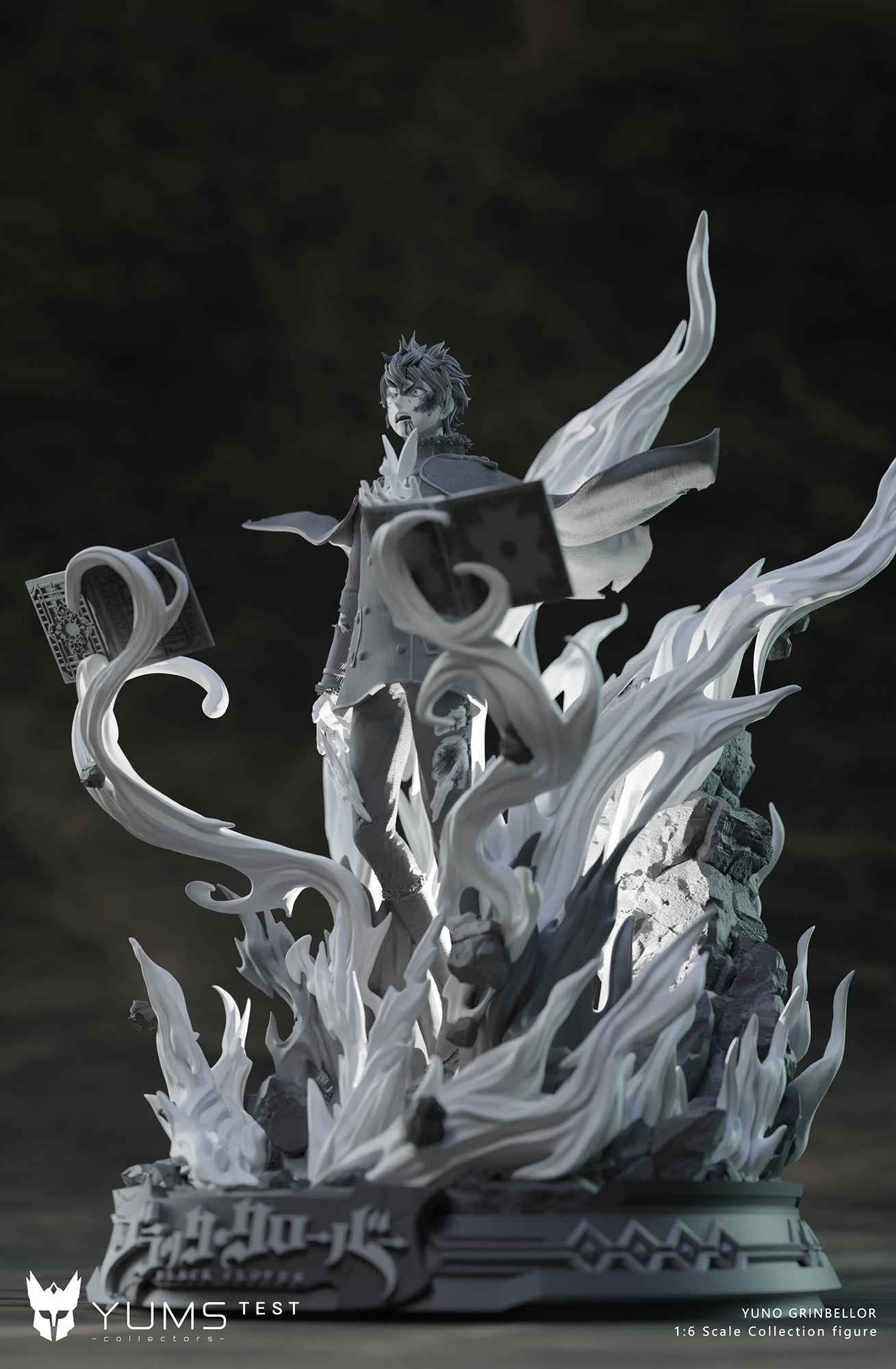 Black Clover YUMS-Collectors Studio Spade Prince Yuno Awakening Form Resin Statue