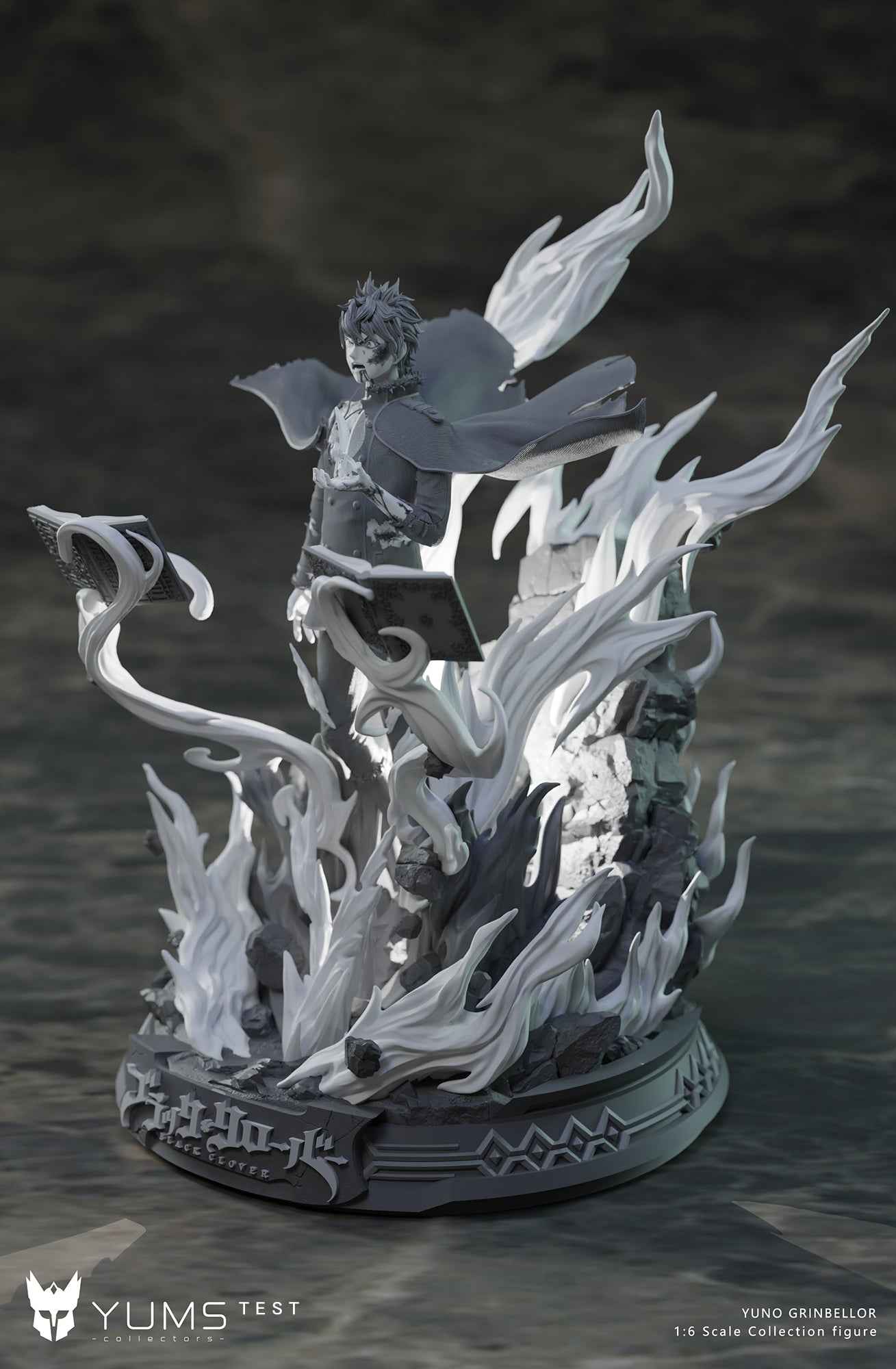 Black Clover YUMS-Collectors Studio Spade Prince Yuno Awakening Form Resin Statue