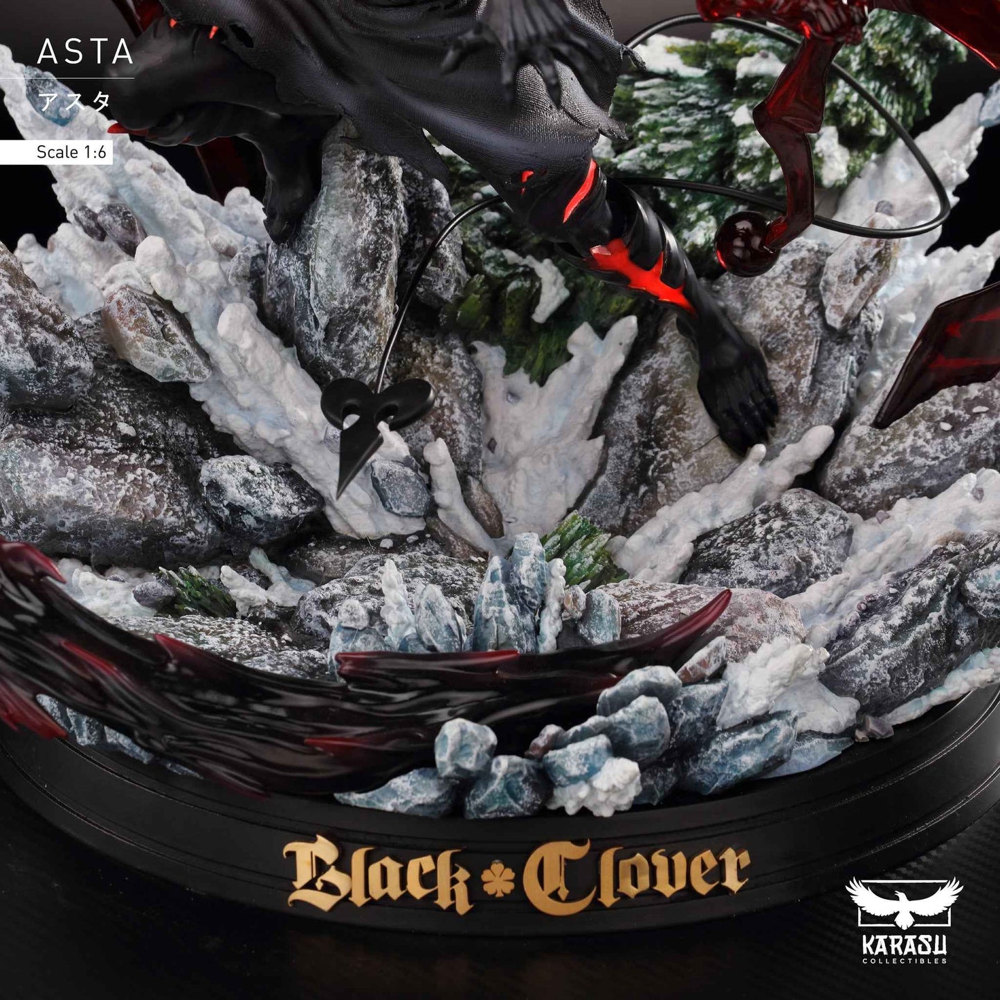 Black Clover ~ Karasu Collectibles ~ Asta ~ Resin Statue - Santoryu Resins Collectors