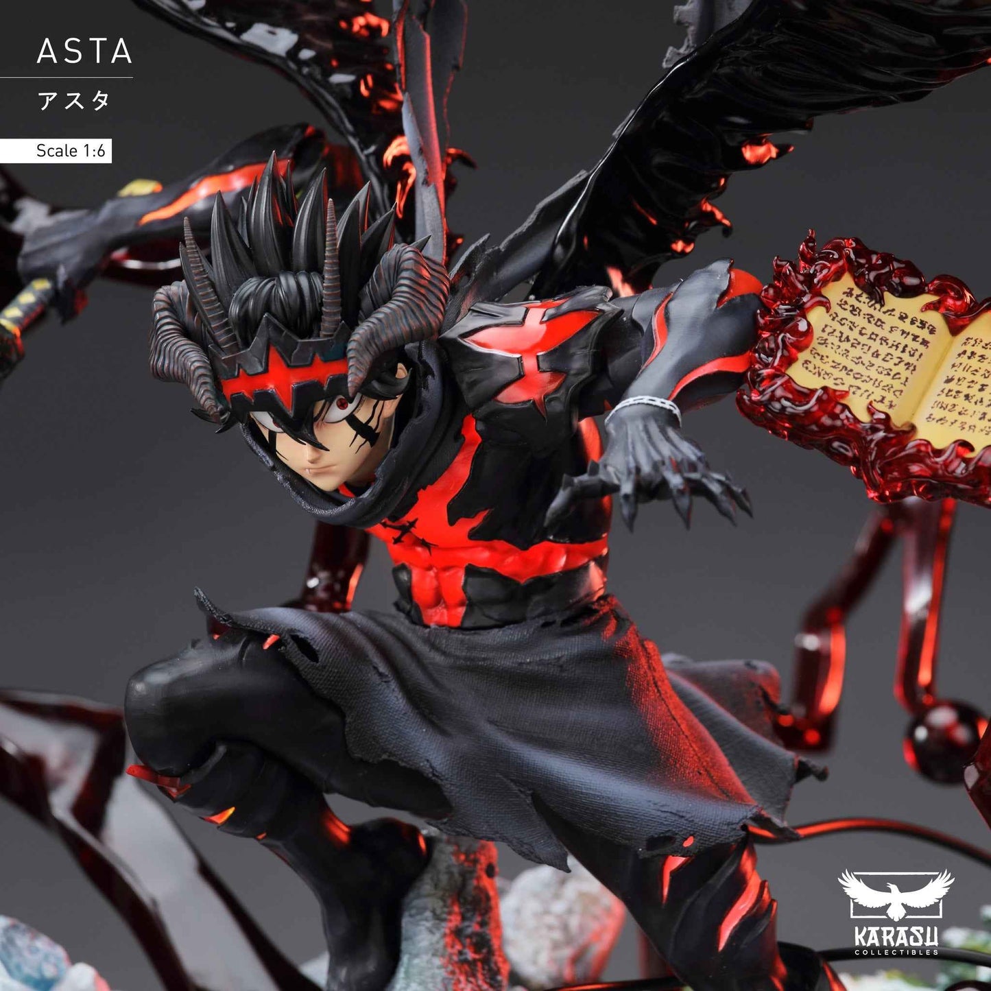 Black Clover ~ Karasu Collectibles ~ Asta ~ Resin Statue - Santoryu Resins Collectors