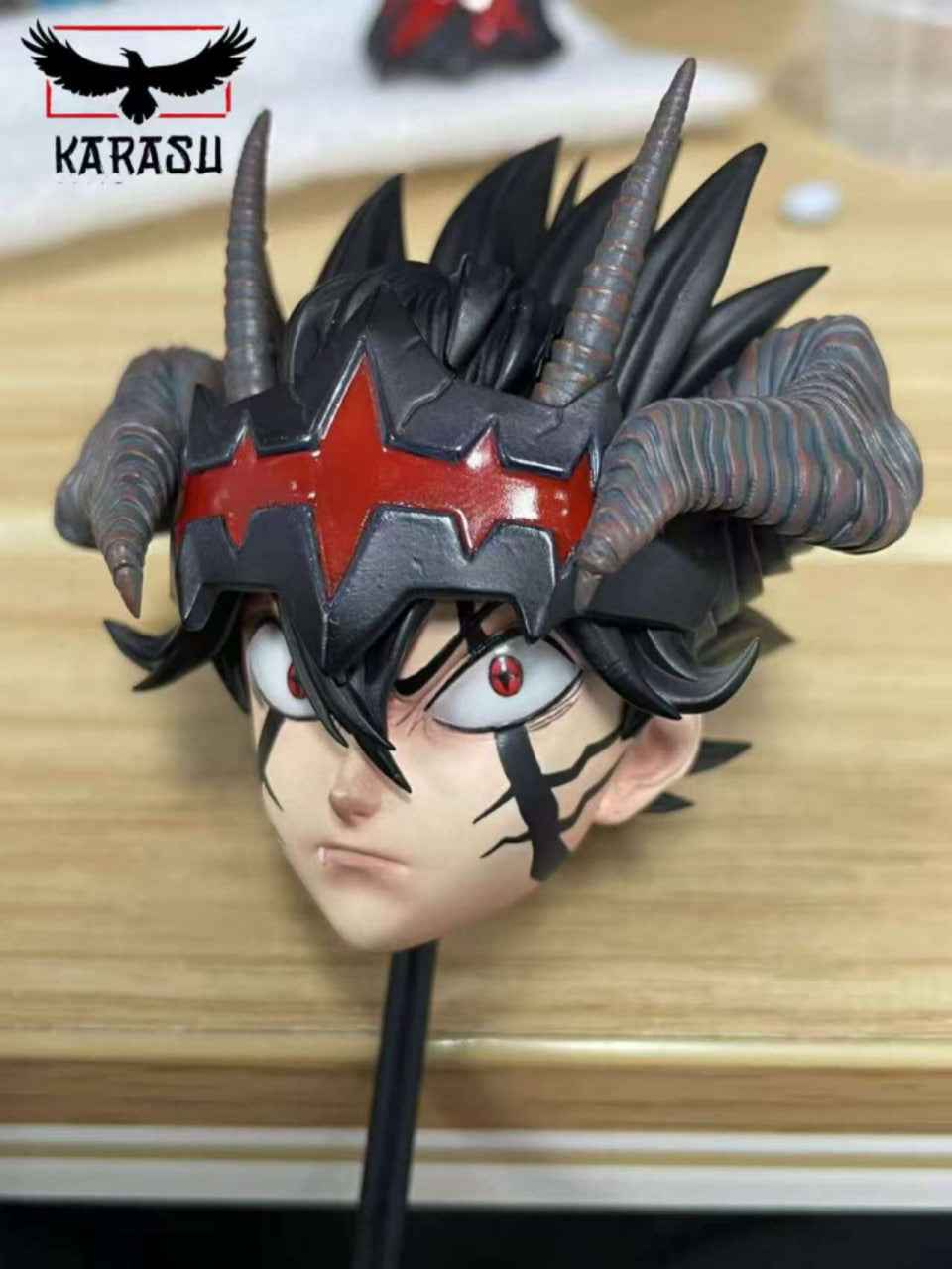 Black Clover ~ Karasu Collectibles ~ Asta ~ Resin Statue - Santoryu Resins Collectors