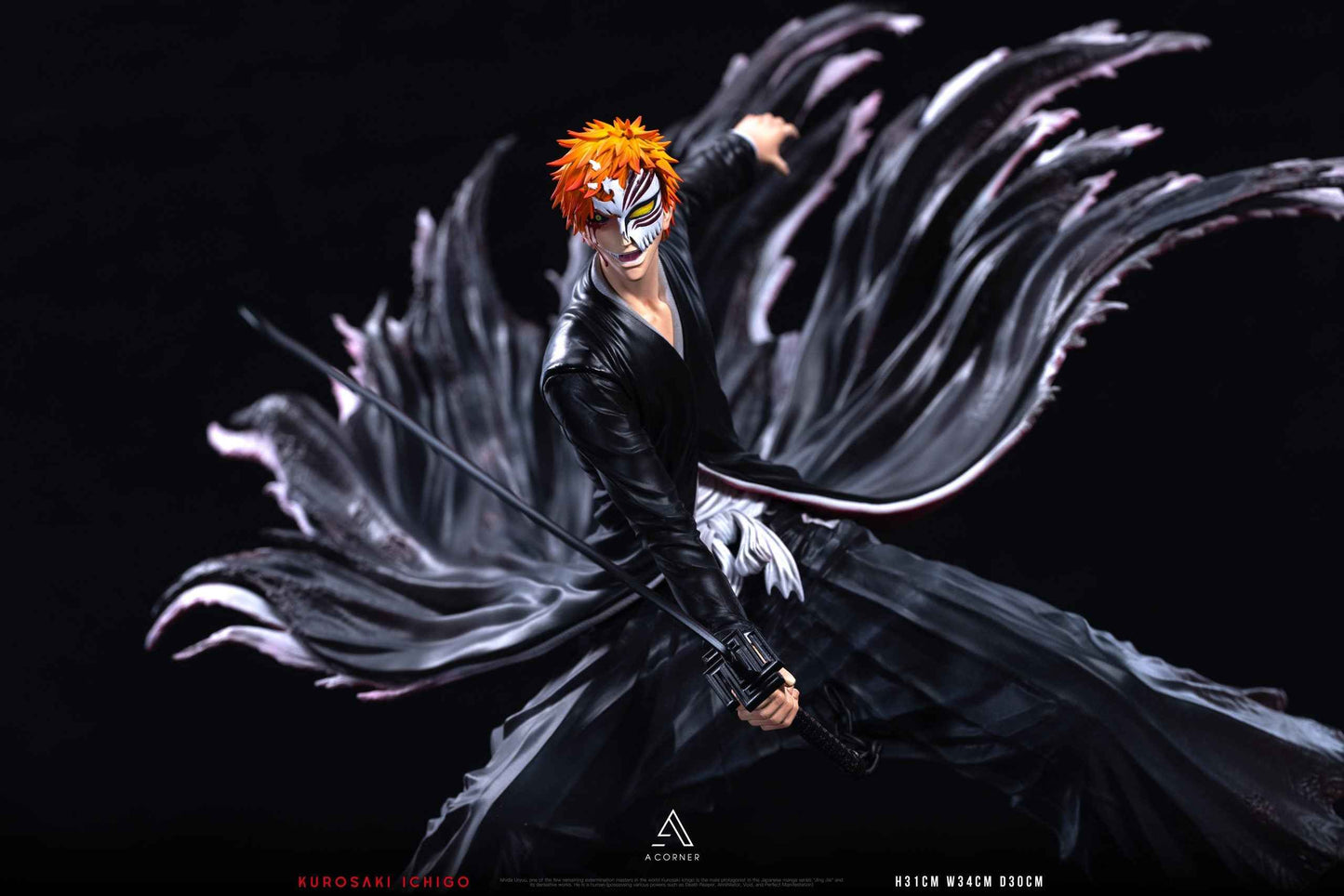 Bleach A Corner Studio Kurosaki Ichigo Resin Statue - Santoryu Resins Collectors