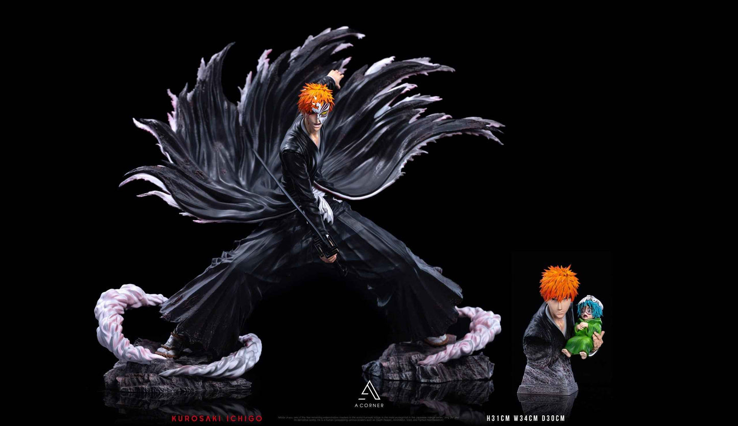 Bleach A Corner Studio Kurosaki Ichigo Resin Statue - Santoryu Resins Collectors