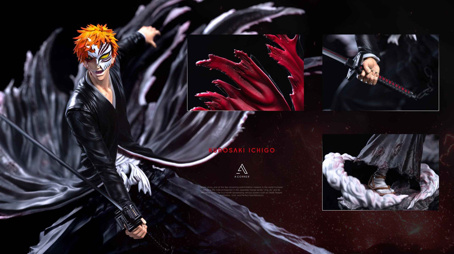 Bleach A Corner Studio Kurosaki Ichigo Resin Statue - Santoryu Resins Collectors