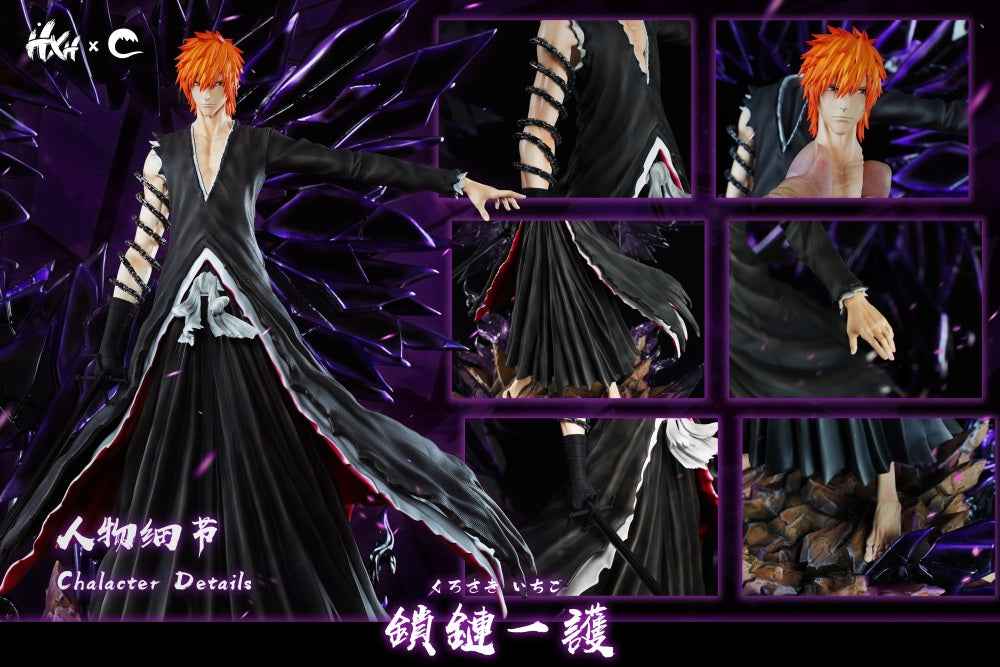 Bleach HXHENG & CHENG Studio Ichigo Kurosaki Resin Statue