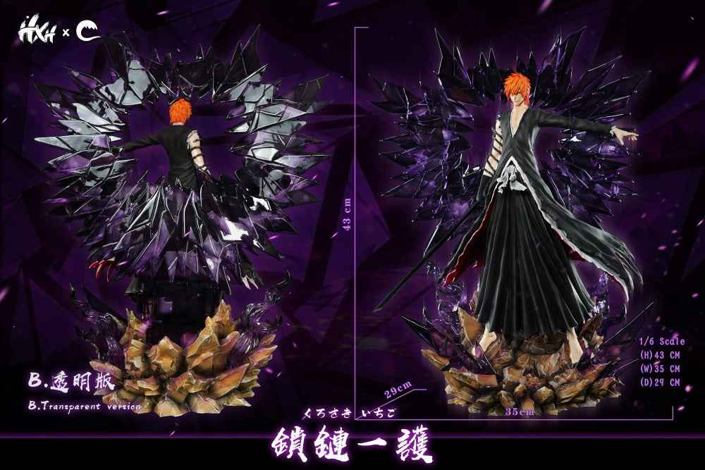 Bleach HXHENG & CHENG Studio Ichigo Kurosaki Resin Statue