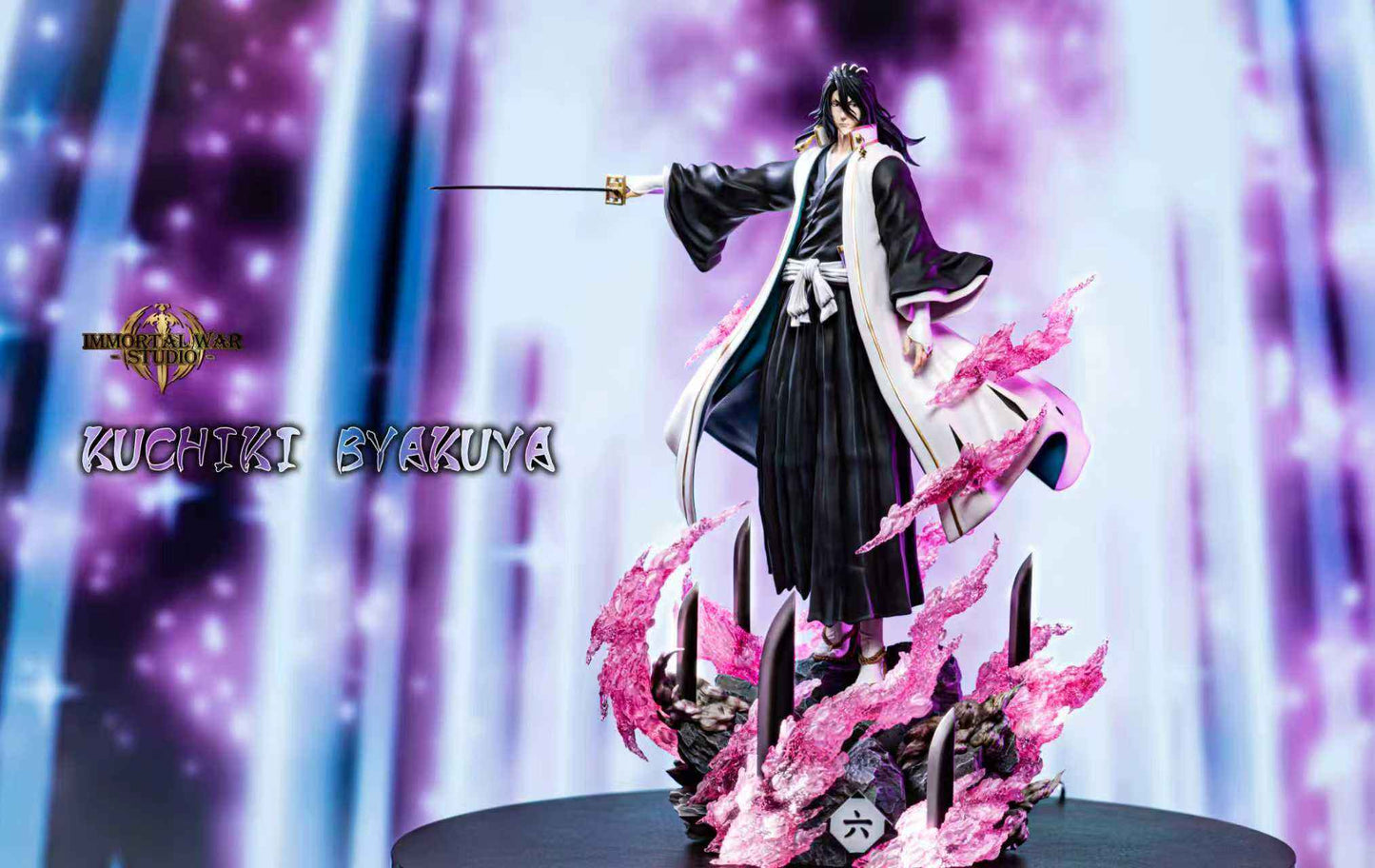 Bleach IW & Niren Studio Byakuya Kuchiki Resin Statue