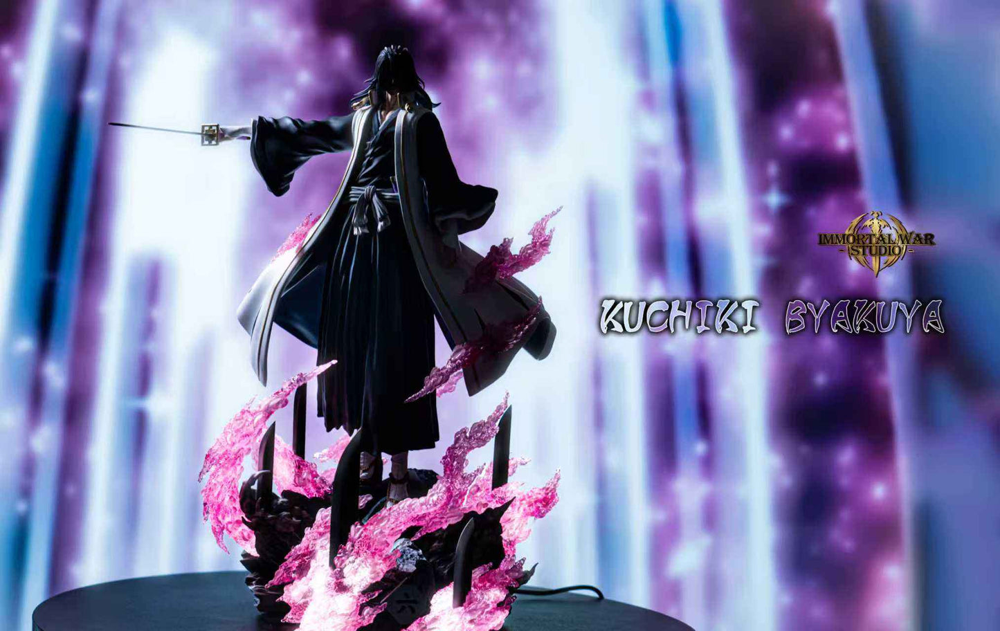 Bleach IW & Niren Studio Byakuya Kuchiki Resin Statue