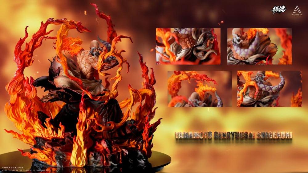 Bleach Ji Jing x A Corner Studio Yamamoto Genryusai Shigekuni Resin Statue