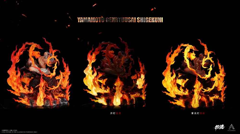 Bleach Ji Jing x A Corner Studio Yamamoto Genryusai Shigekuni Resin Statue