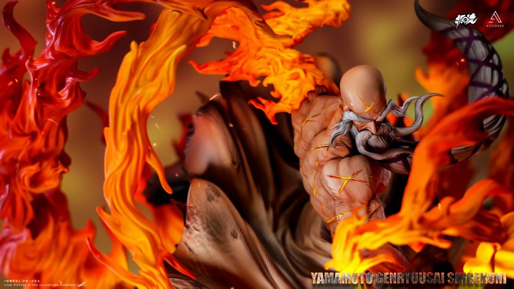 Bleach Ji Jing x A Corner Studio Yamamoto Genryusai Shigekuni Resin Statue