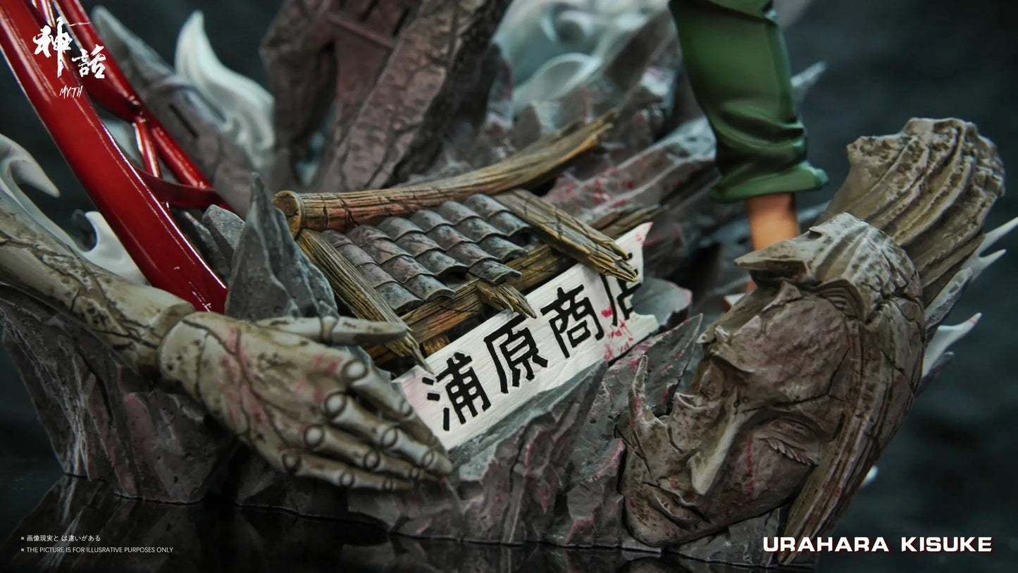 Bleach Myth Studio Urahara Kisuke Resin Statue