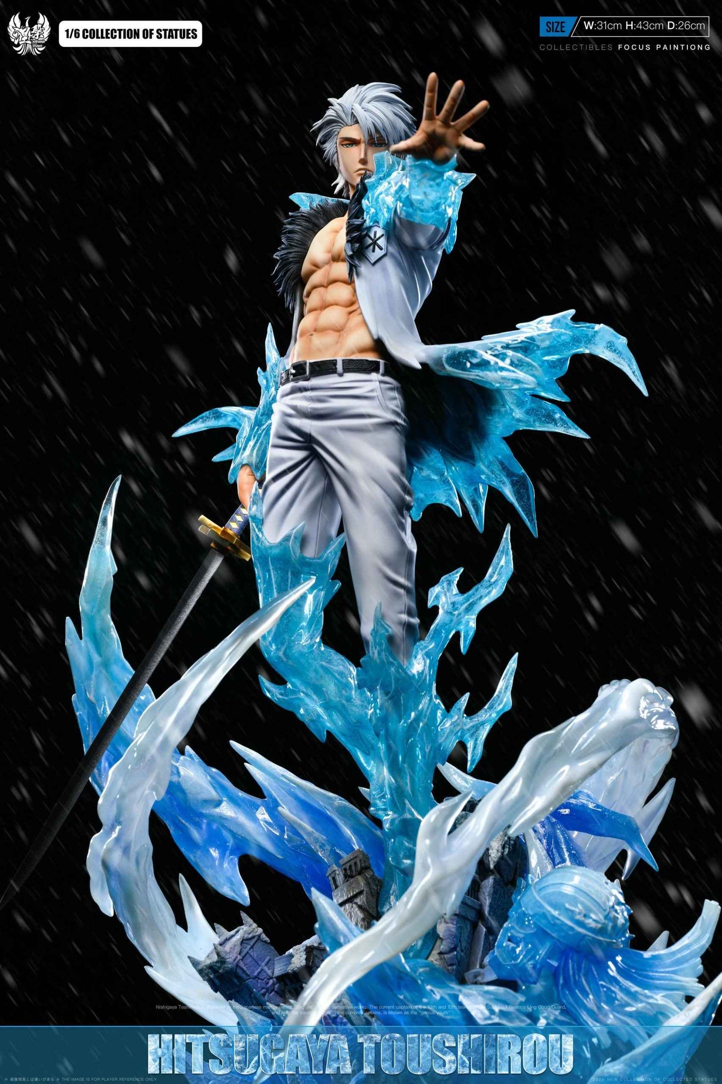 Bleach Nirvana Studio Handsome Series Adult Tōshirō Hitsugaya Resin Statue