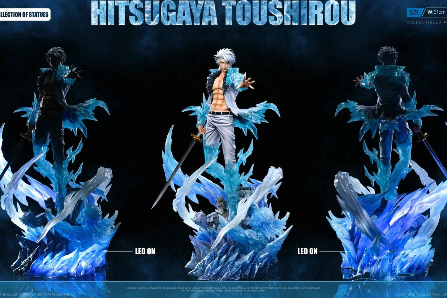 Bleach Nirvana Studio Handsome Series Adult Tōshirō Hitsugaya Resin Statue