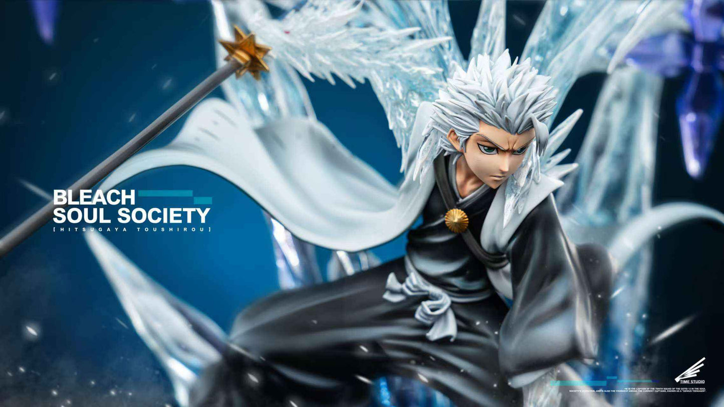 Bleach Time Studio Gotei 13 Captain Series Tōshirō Hitsugaya Resin Statue