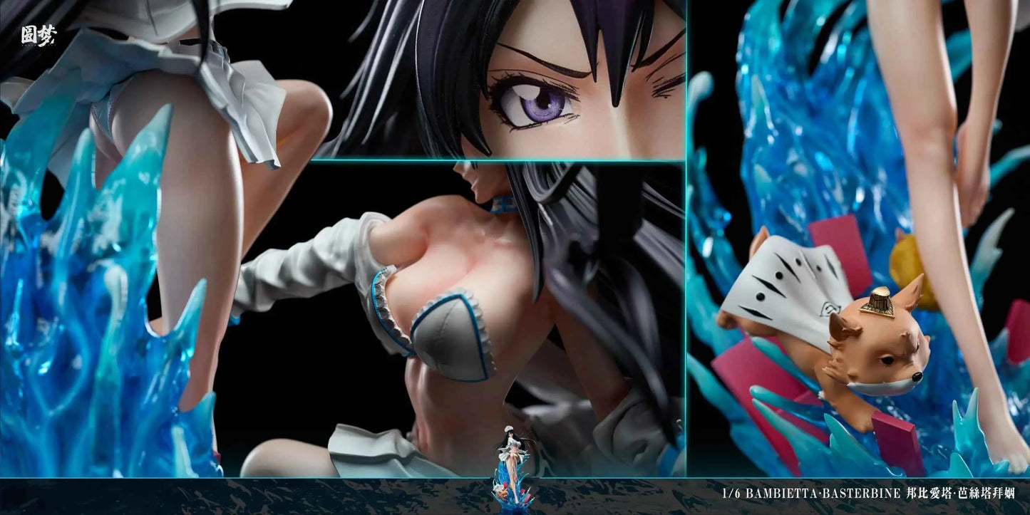Bleach YuanMeng Studio Bambietta Basterbine & Giselle Gewelle Resin Statue
