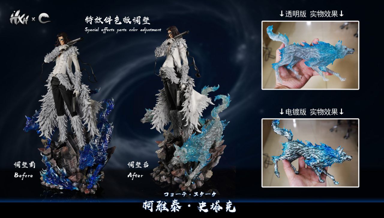 Bleach HXHENG & CHENG Studio Coyote Starrk Resin Statue - Santoryu Resins Collectors