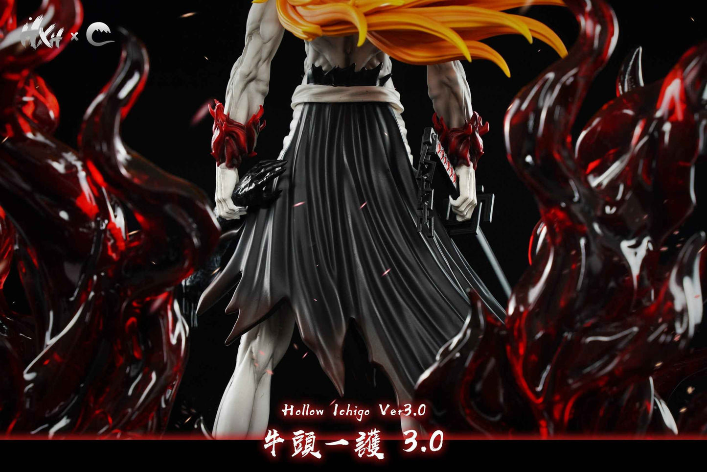 Bleach ~ HXHENG & CHENG Studio ~ Ichigo Kurosaki Hollowification "Horoka" ~ Resin Statue - Santoryu Resins Collectors