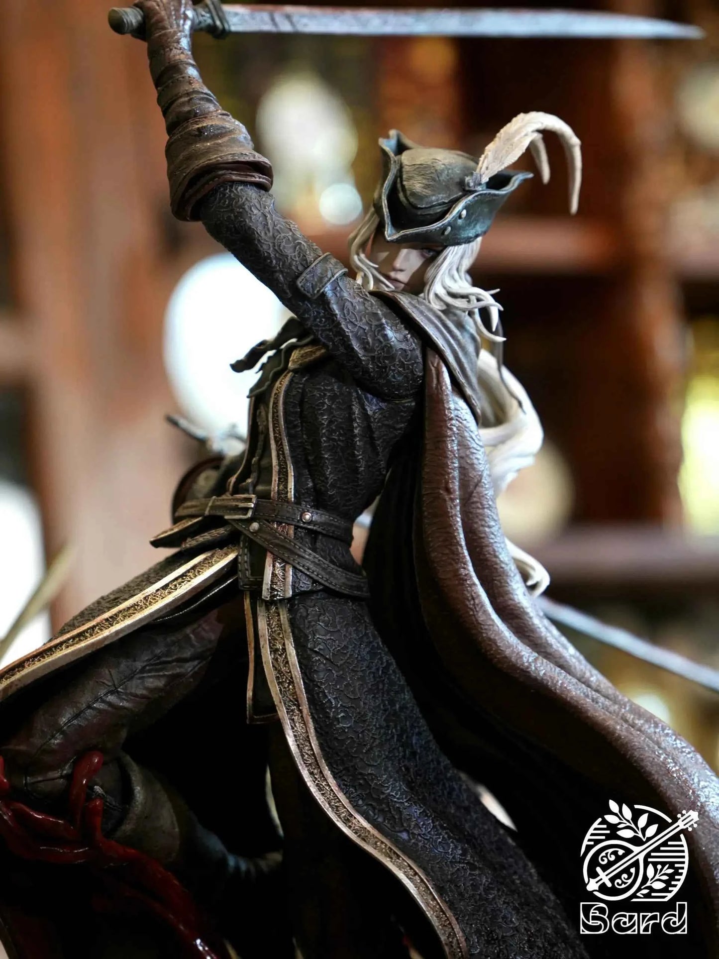 Bloodborne Bard Studio Lady Maria vs Hunter Resin Statue