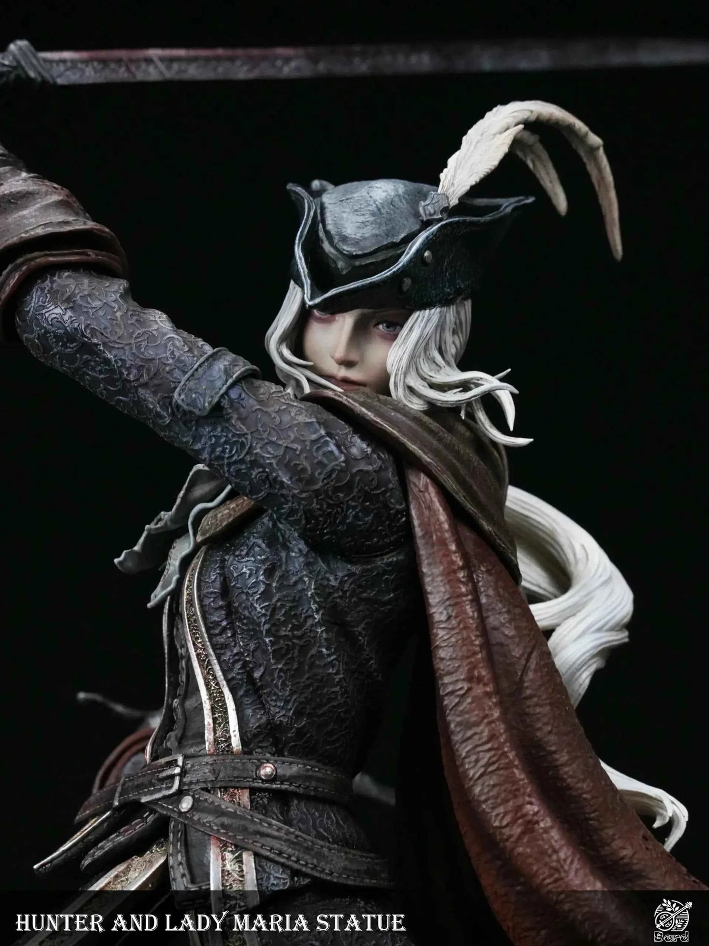 Bloodborne Bard Studio Lady Maria vs Hunter Resin Statue