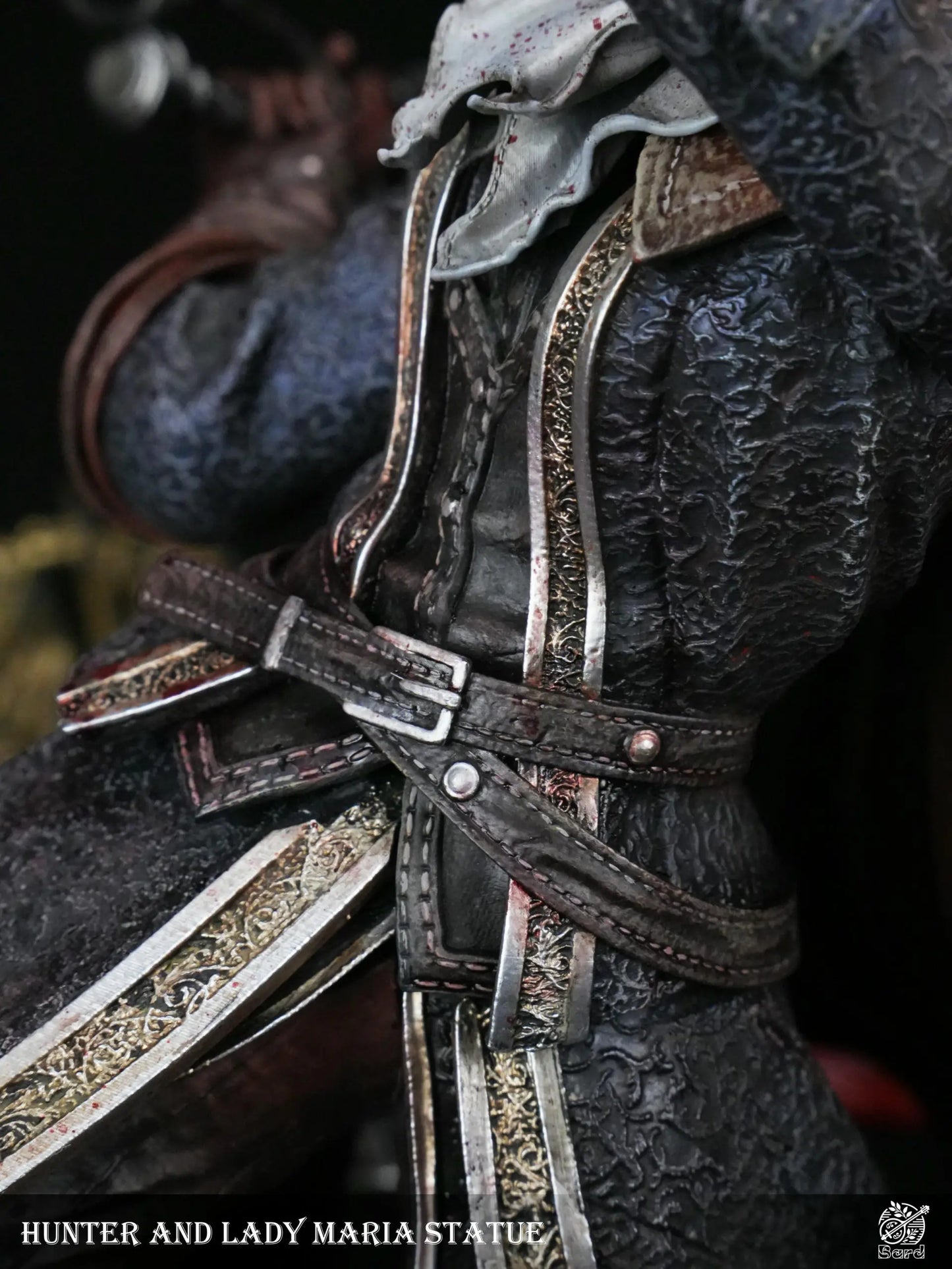 Bloodborne Bard Studio Lady Maria vs Hunter Resin Statue