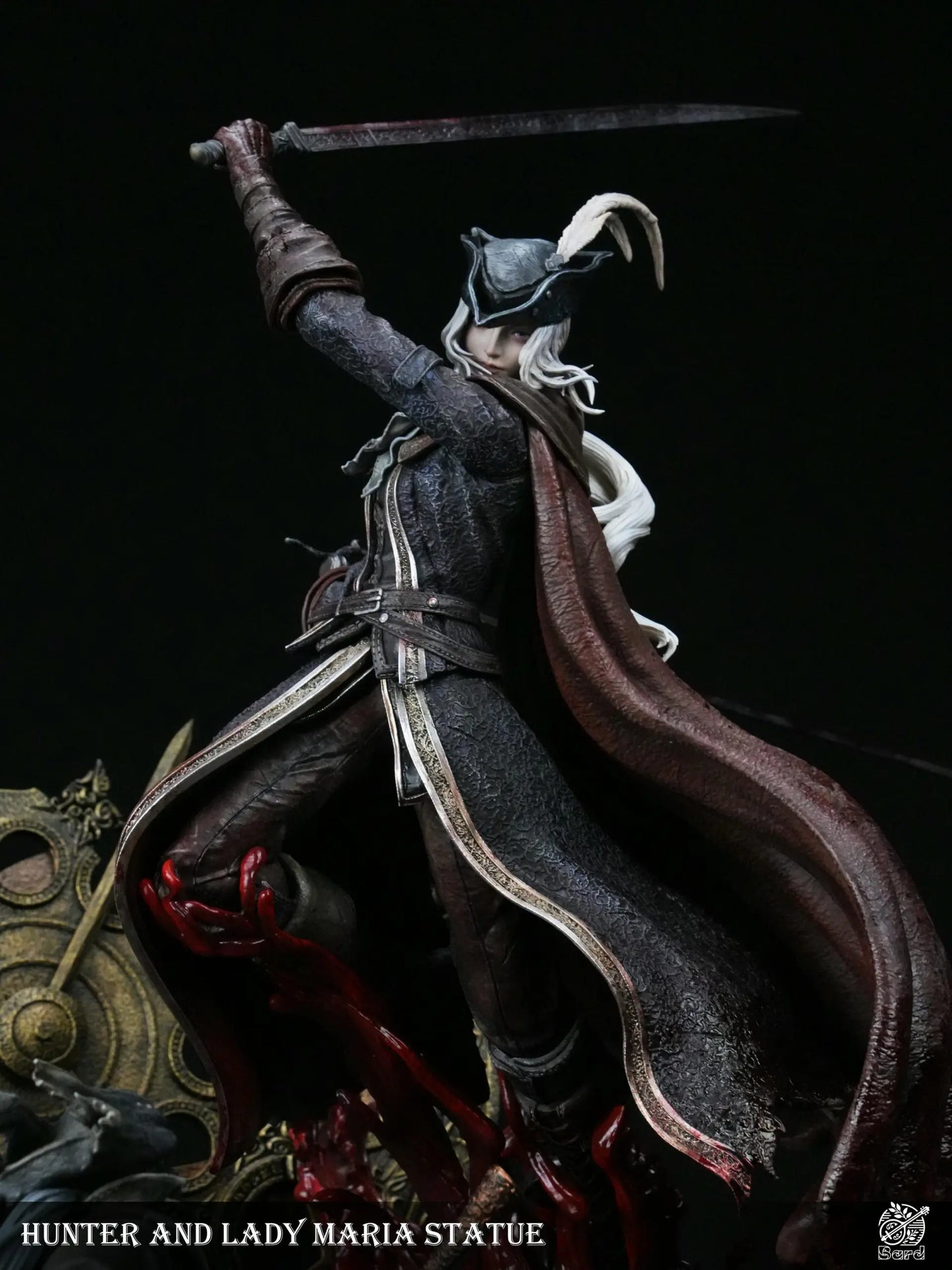 Bloodborne Bard Studio Lady Maria vs Hunter Resin Statue