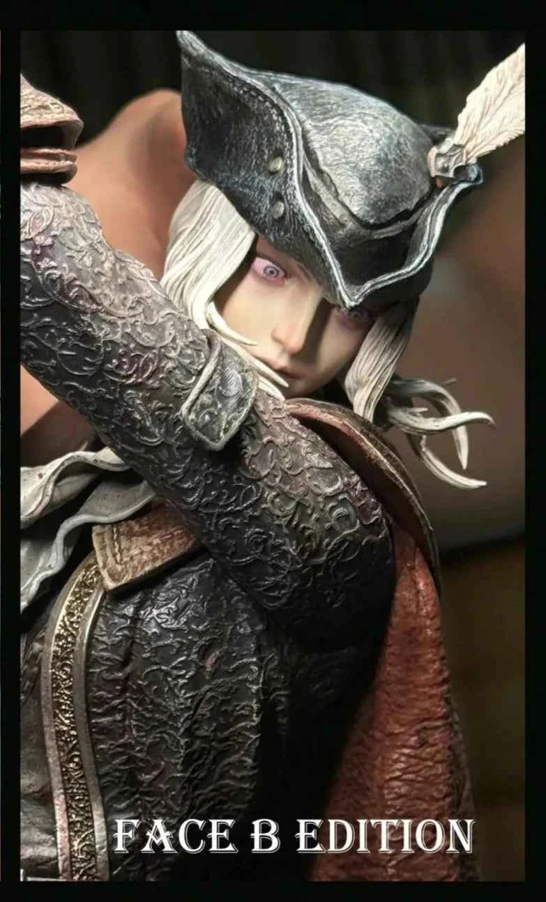 Bloodborne Bard Studio Lady Maria vs Hunter Resin Statue