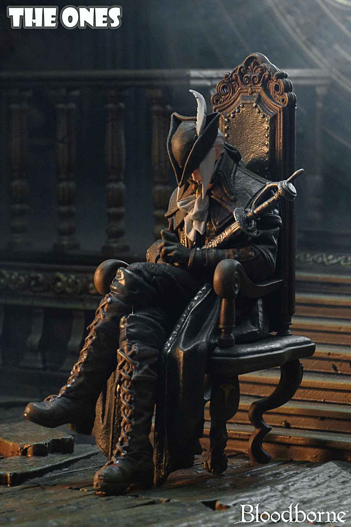 Bloodborne TheOnes Studio Lady Maria of the Astral Clock Tower Resin Statue
