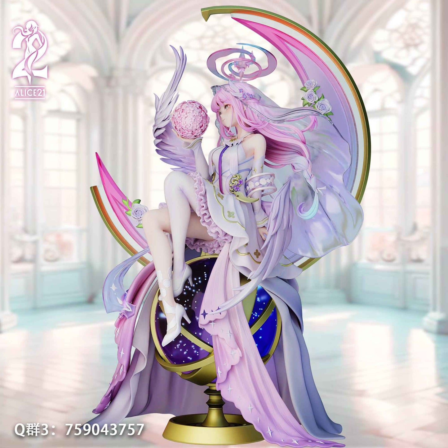 Blue Archive ~ Alice21 Studio ~ Mika Misono Wedding Dress ~ Resin Statue - Santoryu Resins Collectors