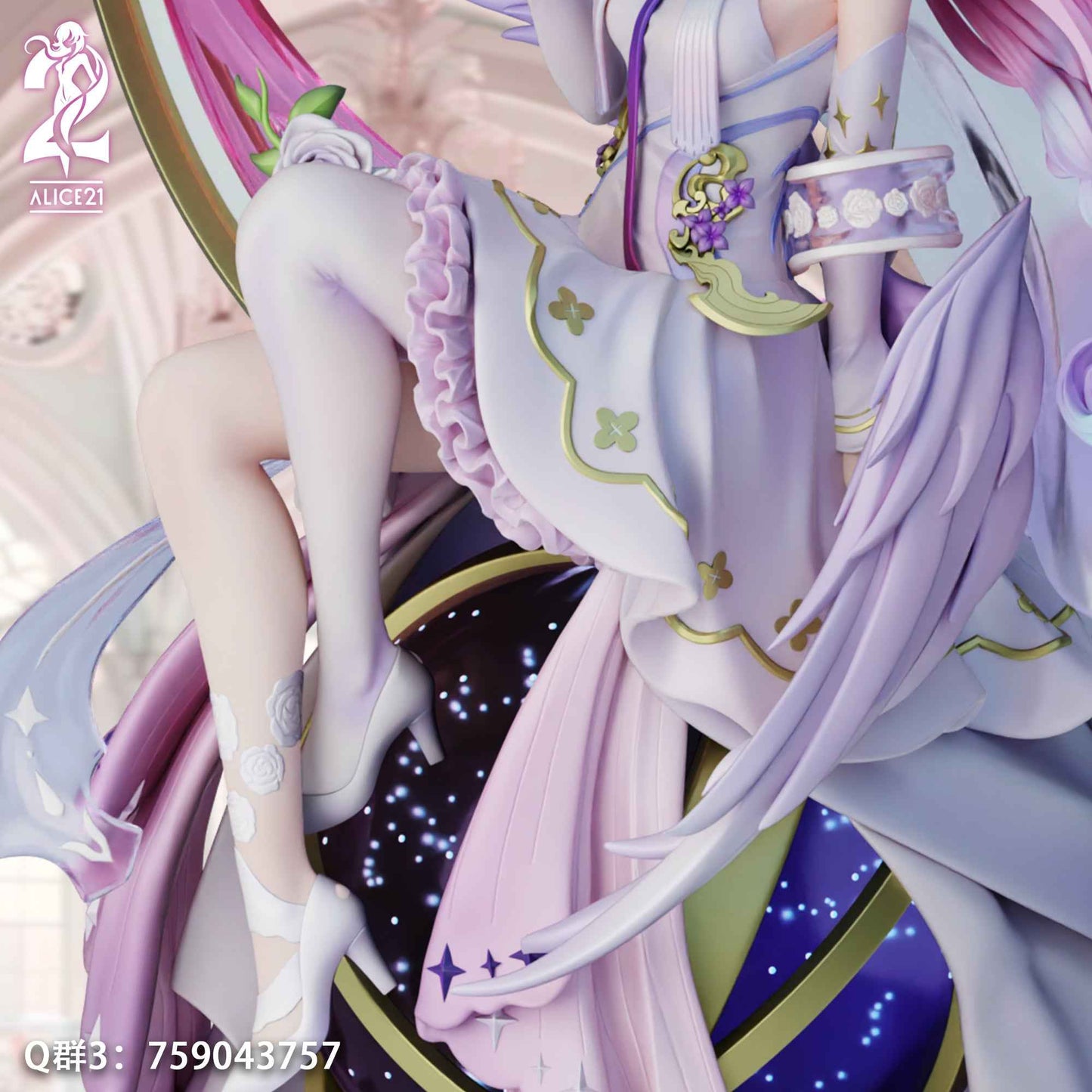 Blue Archive ~ Alice21 Studio ~ Mika Misono Wedding Dress ~ Resin Statue - Santoryu Resins Collectors