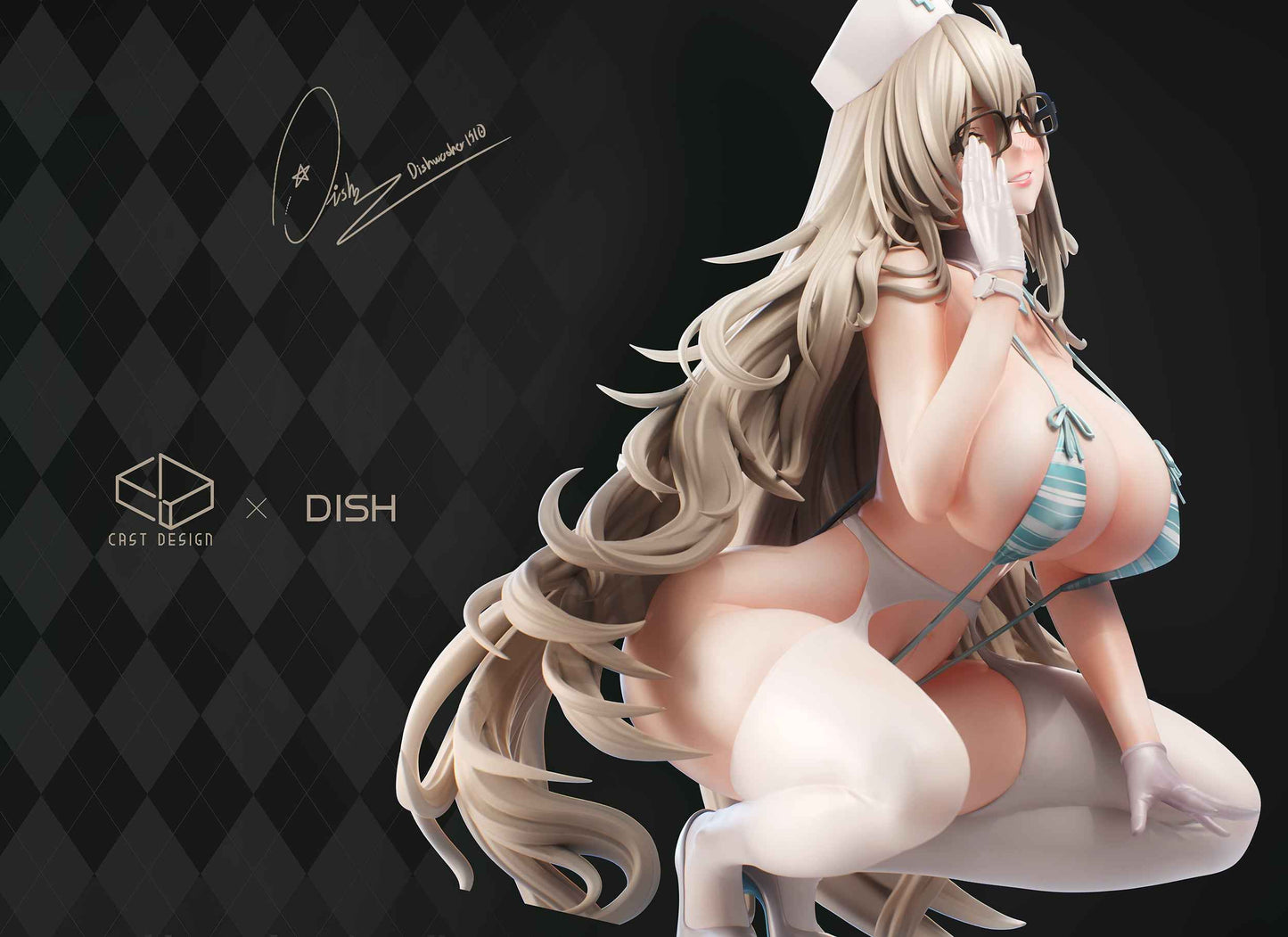 Blue Archive Cast Design Studio Murokasa Akane Resin Statue