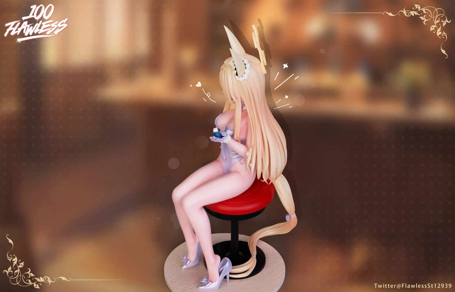 Blue Archive Flawless Studio Yurizono Seia Resin Statue
