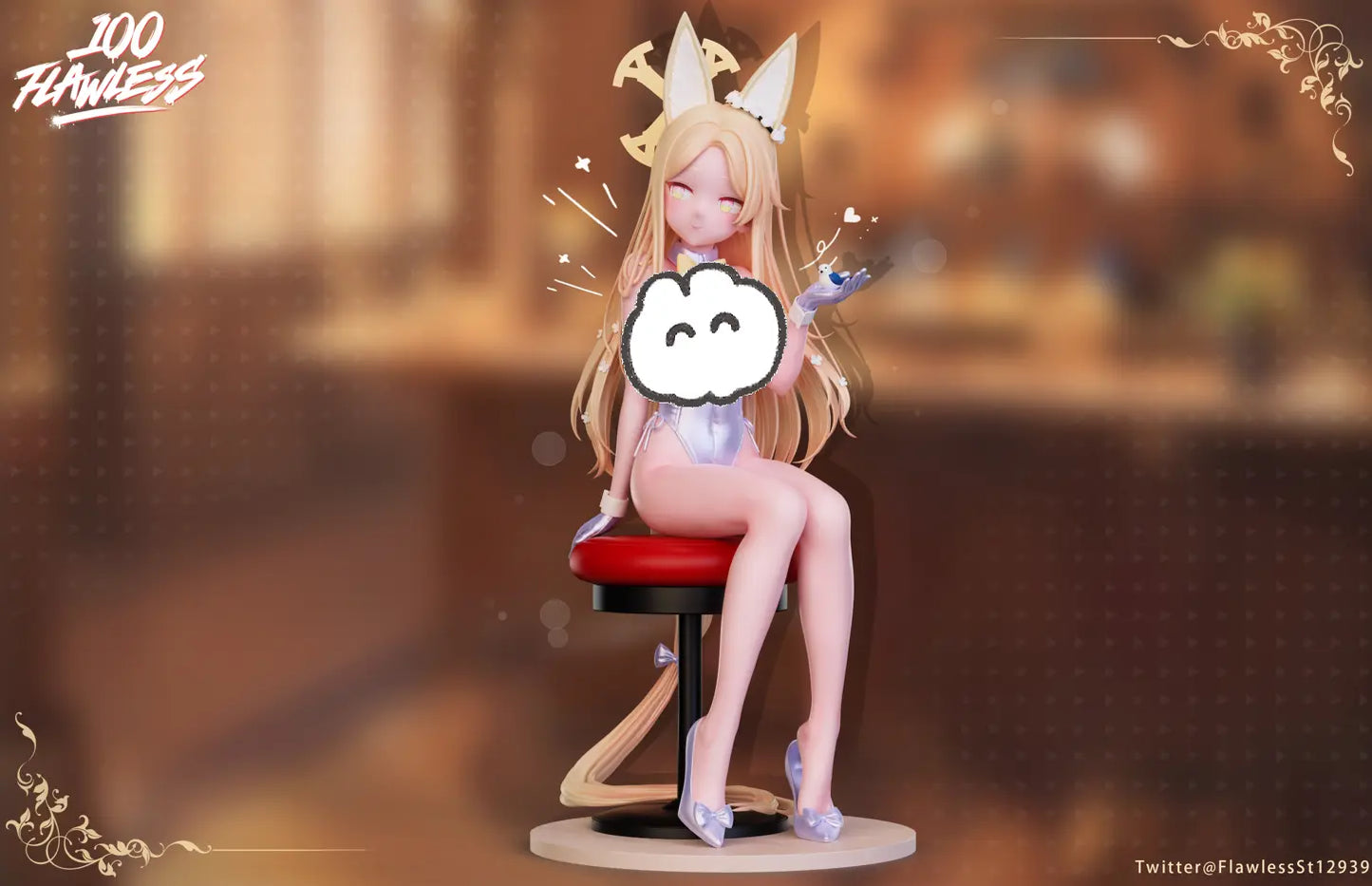 Blue Archive Flawless Studio Yurizono Seia Resin Statue