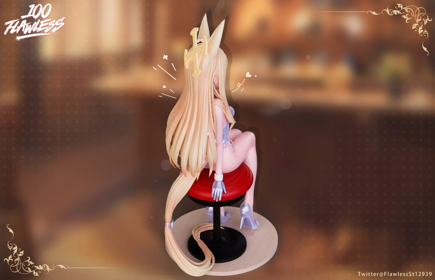 Blue Archive Flawless Studio Yurizono Seia Resin Statue