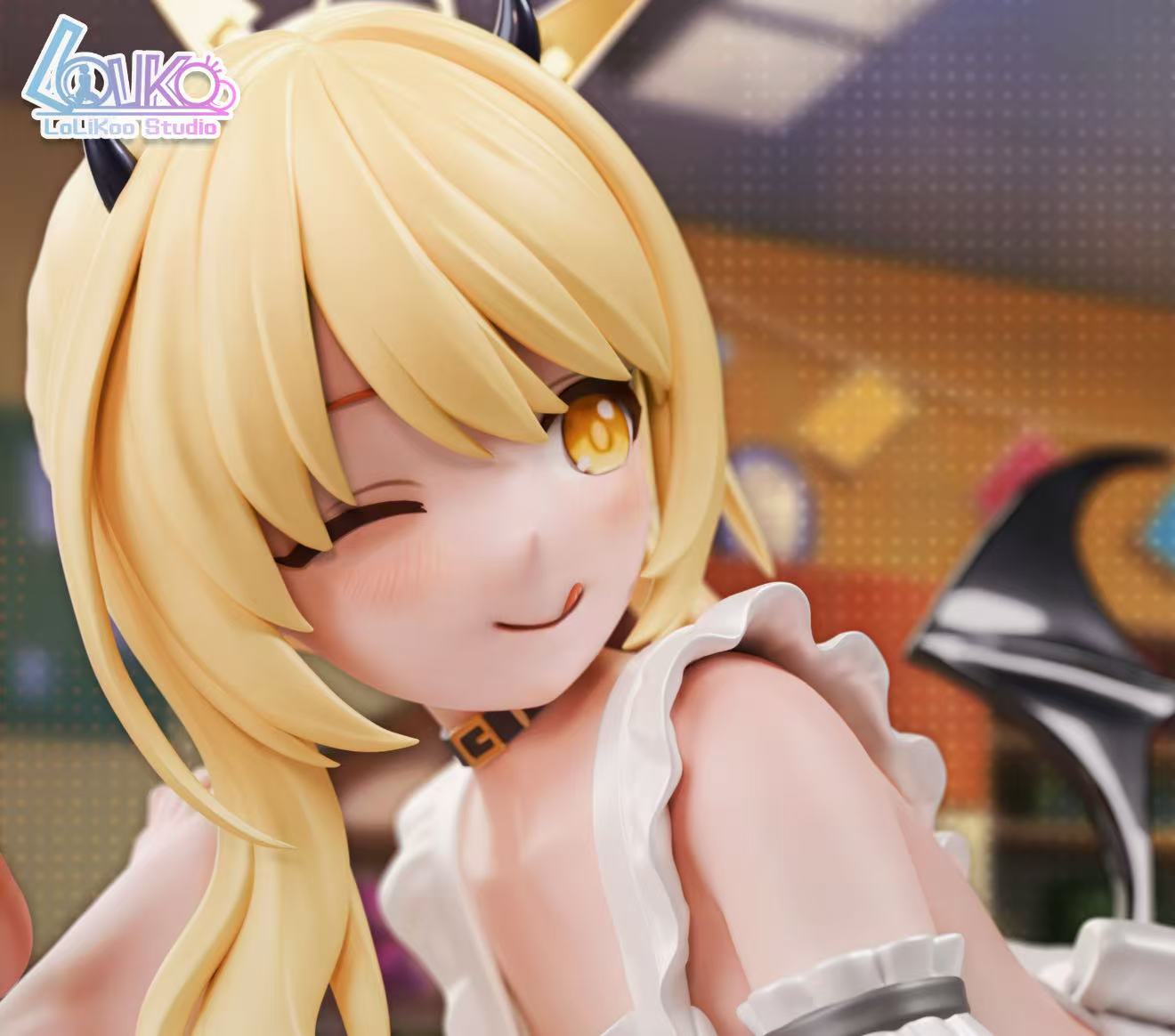 Blue Archive Lolikoo Studio Tanga Ibuki & Natsume Iroha Resin Statue