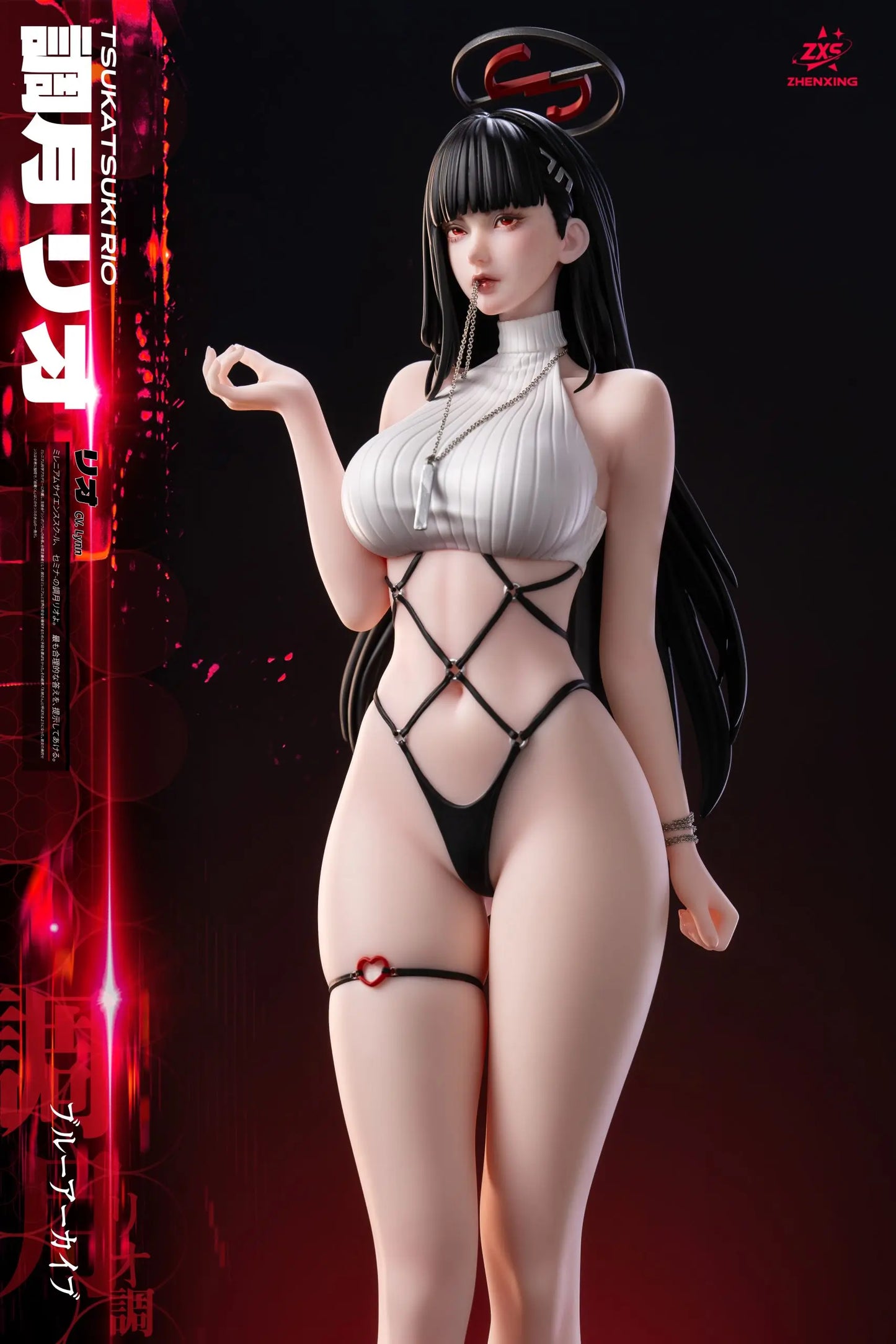 Blue Archive Lou Lan & ZXS Studio Tsukatsuki Rio Resin Statue