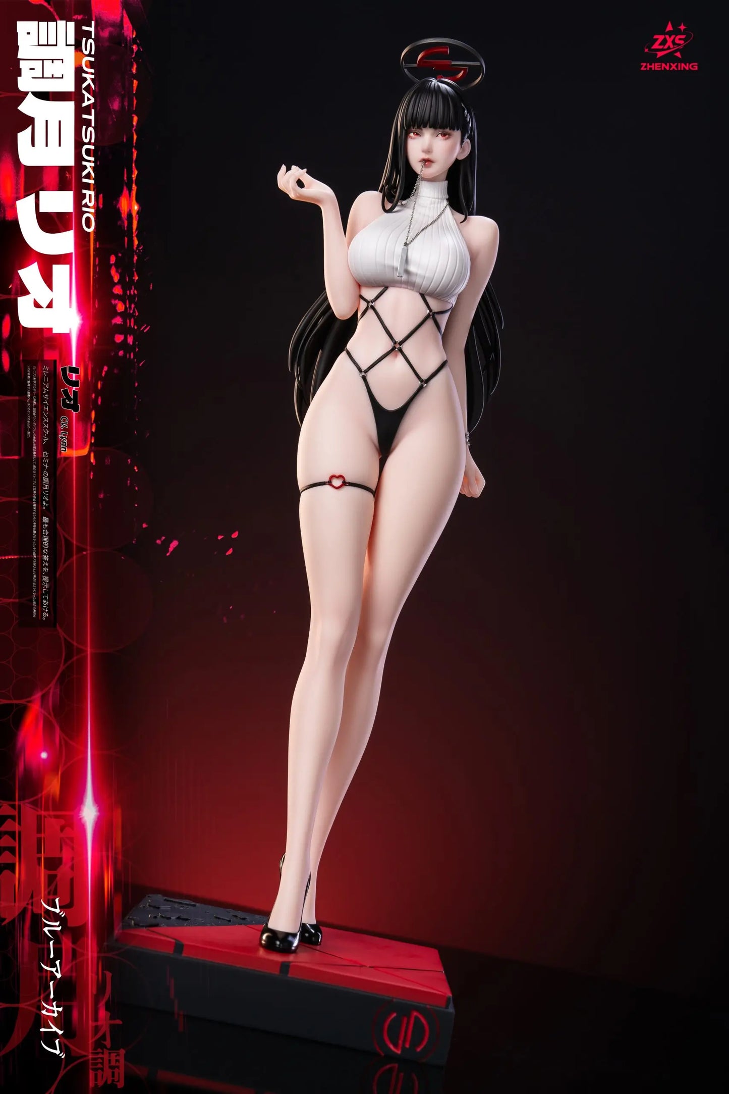 Blue Archive Lou Lan & ZXS Studio Tsukatsuki Rio Resin Statue