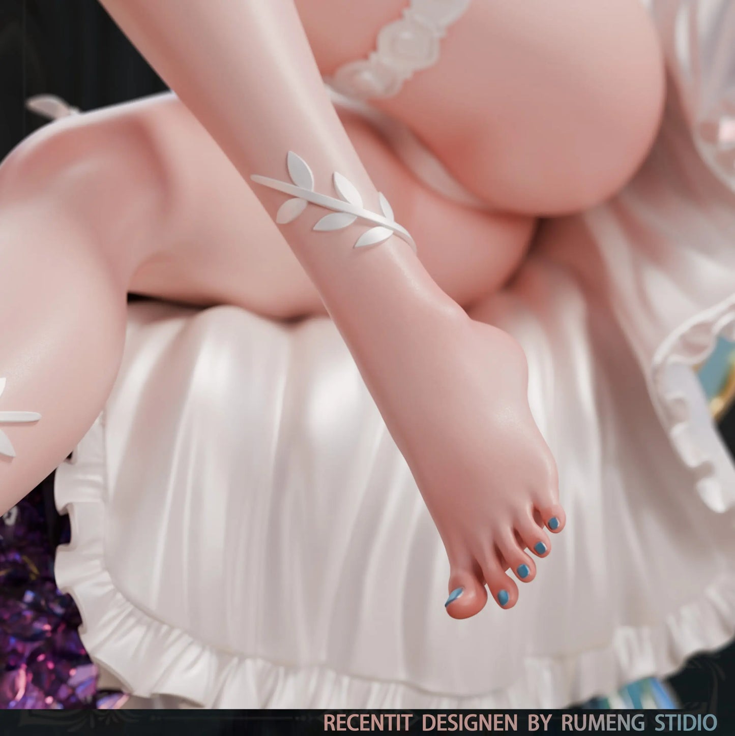 Blue Archive Rumeng Studio Ichinose Asuna Wedding Dress Ver. Resin Statue