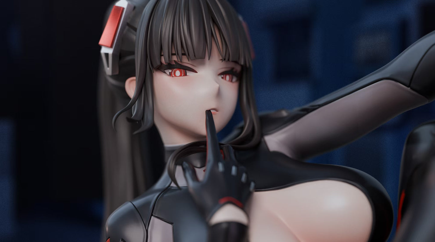 Blue Archive YaoMengMeng Studio Combat Uniform Tsukatsuki Rio Resin Statue