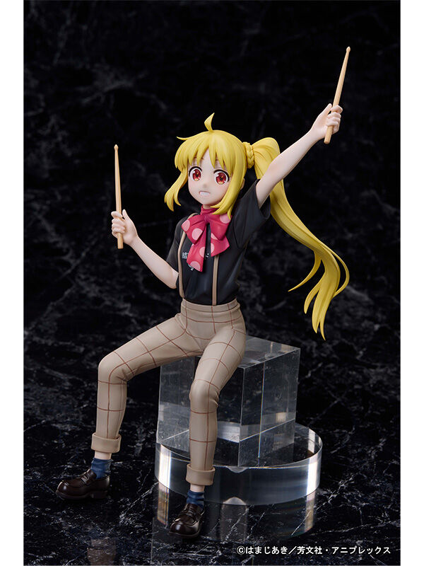 Bocchi the rock! Aniplex & Claynel Ijichi Nijika Licensed PVC Figure