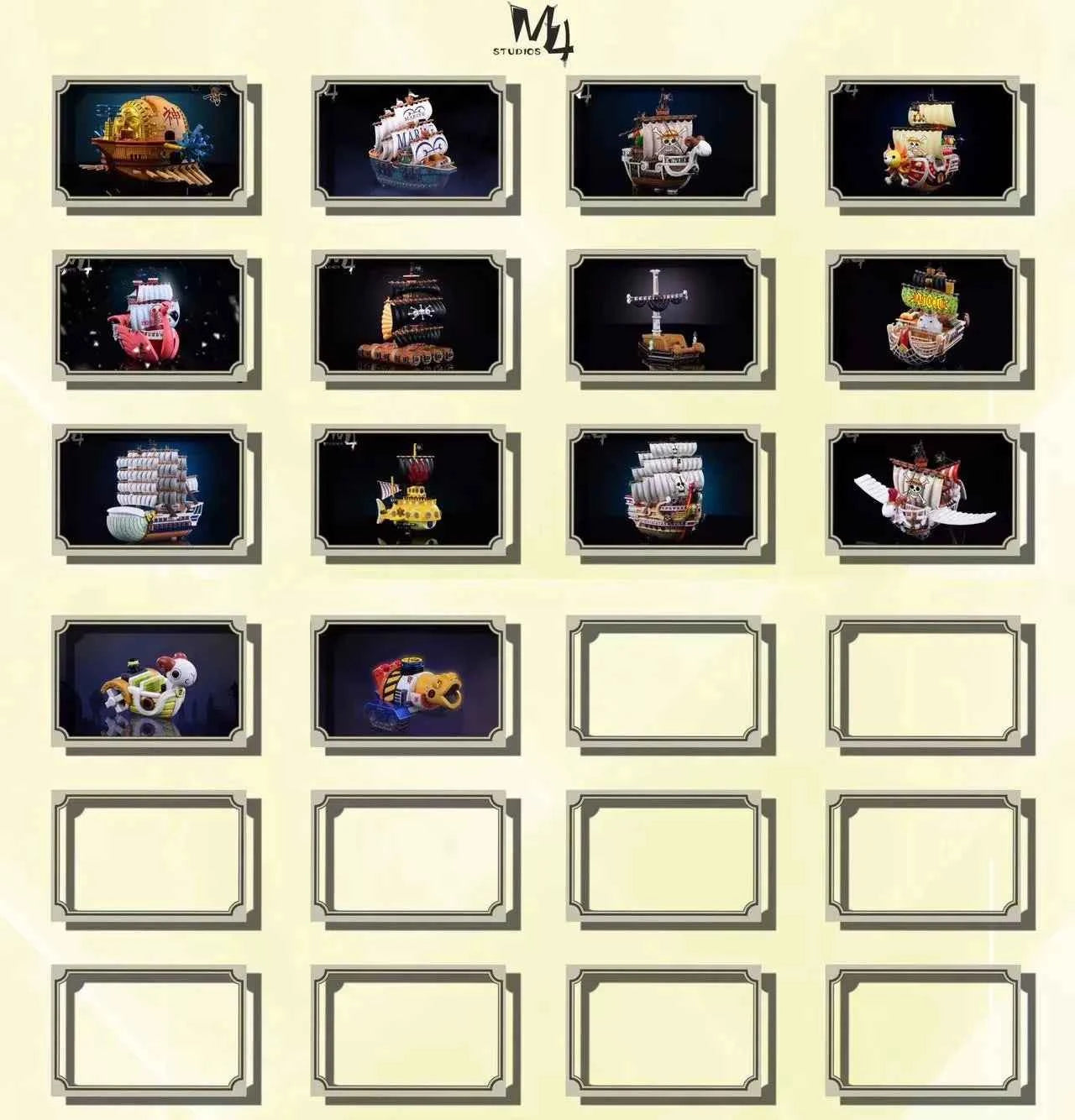 One Piece ~ M4 Studio ~ Brachio Tank V ~ Resin Statue - Santoryu Resins Collectors