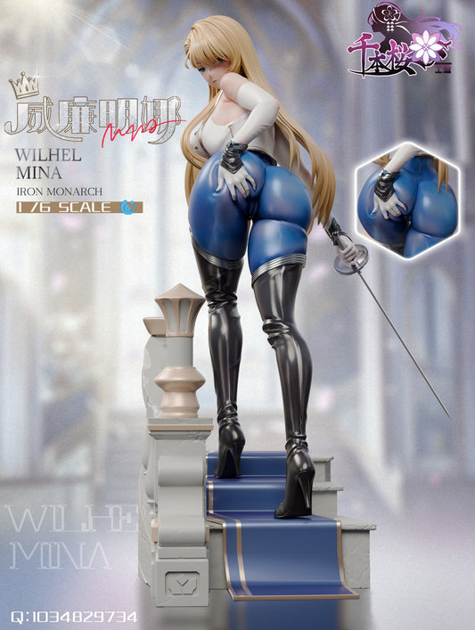 Brown Dust QBYGZ Studio Iron Monarch Wilhelmina Resin Statue