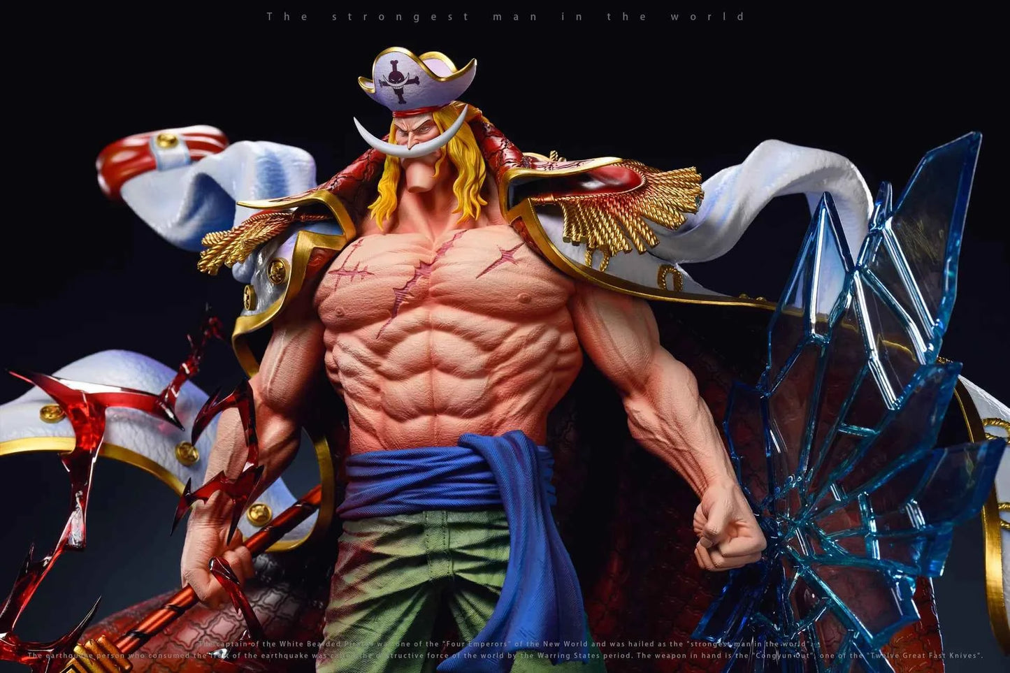 One Piece LX Studio Edward Newgate Whitebeard V2 Resin Statue - Santoryu Resins Collectors