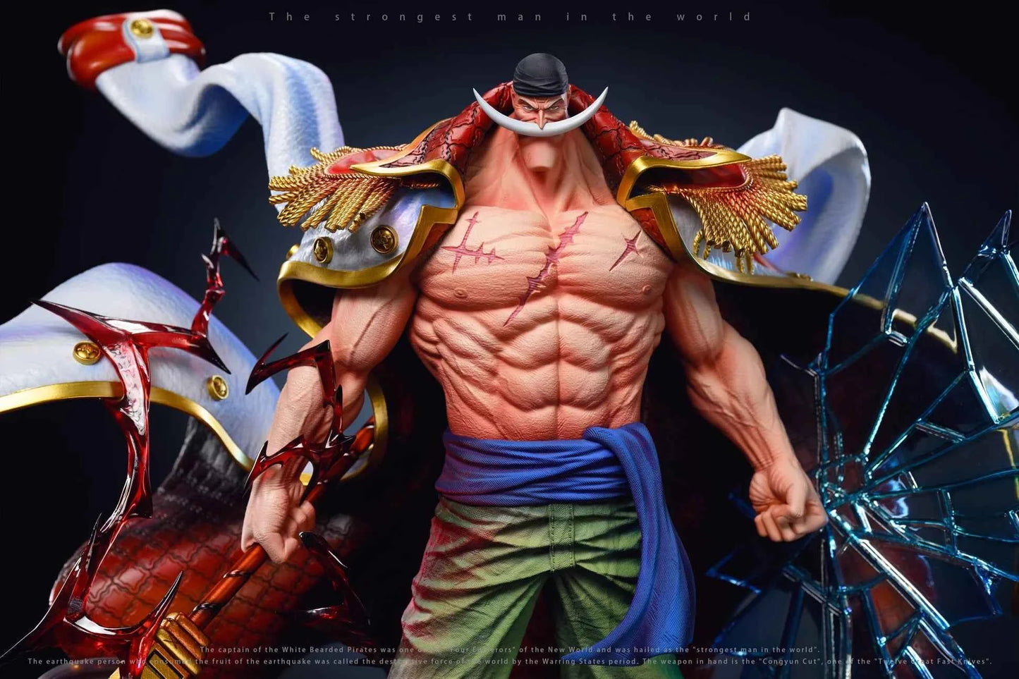 One Piece LX Studio Edward Newgate Whitebeard V2 Resin Statue - Santoryu Resins Collectors